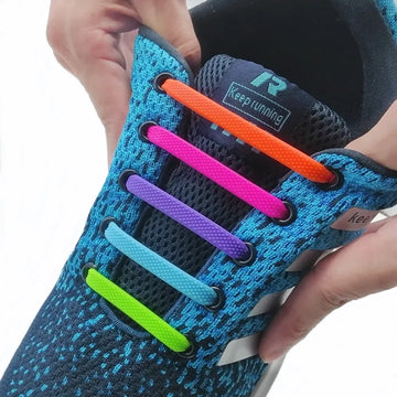 Silicone Elastic Shoelaces.