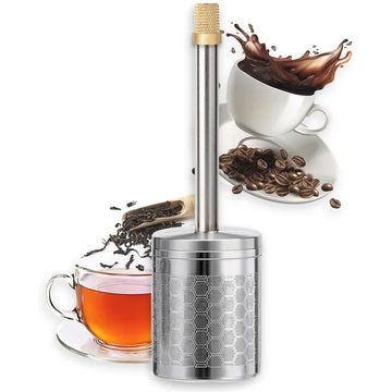 Reusable Coffee Filter Screen Stainless Steel-Coffee And Tea Maker Portable-Travel Coffee Brewer-Tea Infuser Kitchen Accessories