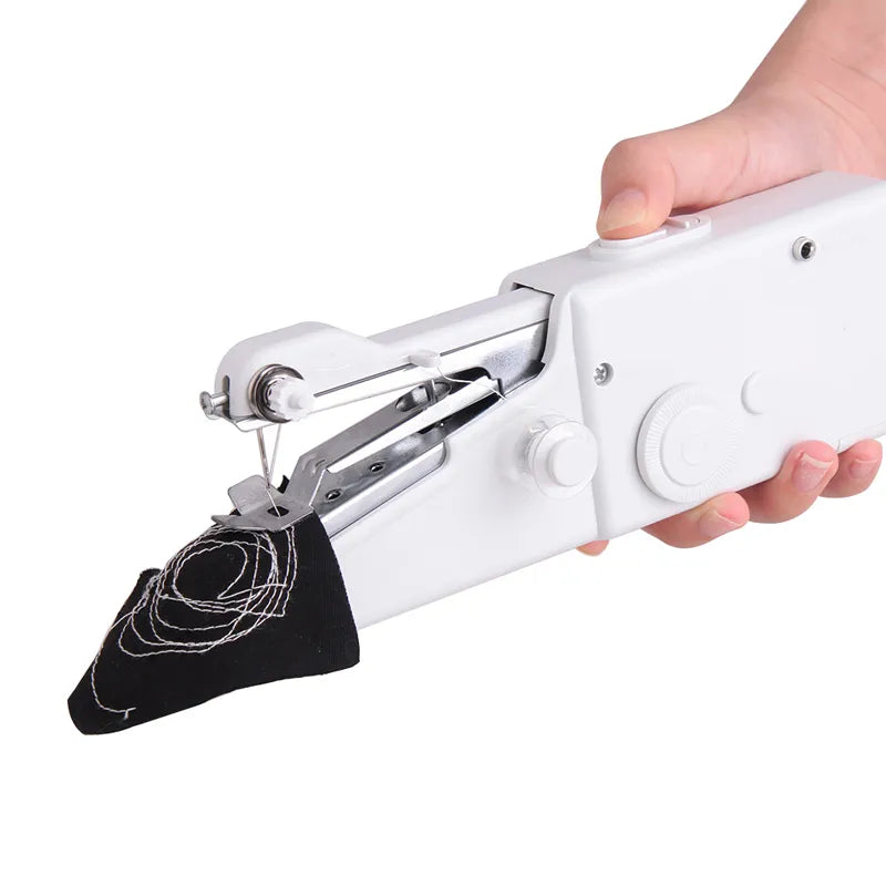 Portable Mini Sewing Machines Needlework Cordless Hand-Held Clothes-Useful Portable Sewing Machines Handwork Tools Accessories