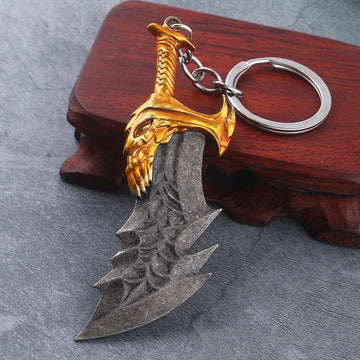 New God of War 4 Kratos Sword Keychain.