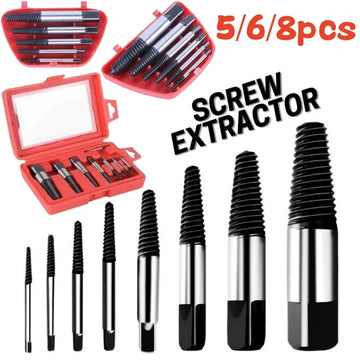 5/6/8Pcs Screw Extractor Center Drill Bits