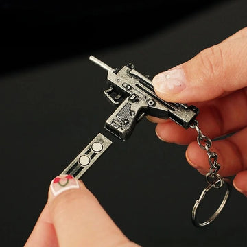 Small PUBG Mobile Gun Model Keychain Detachable