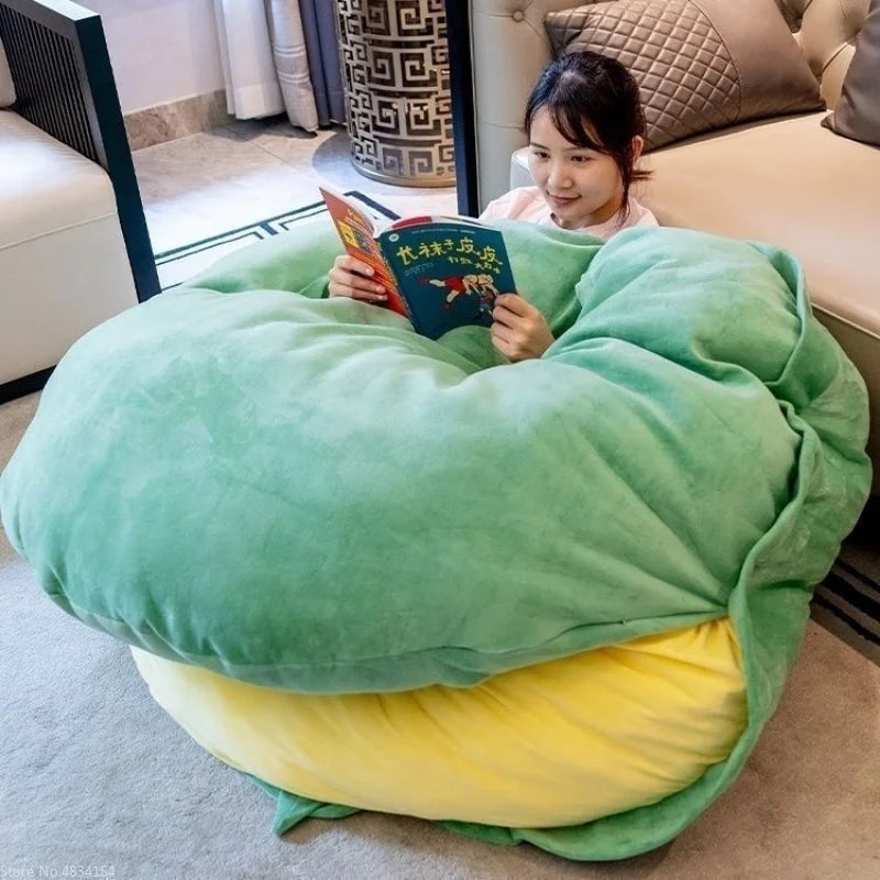 Giant Bean Bag Sofa for Living Room-Turtle Shell Chair