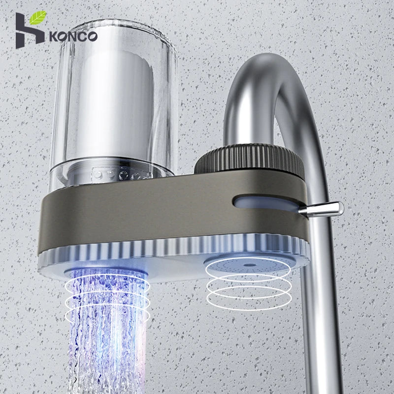 Tap Water Purifier-Faucet Water Filter-Kitchen Faucet Washable Ceramic Percolator