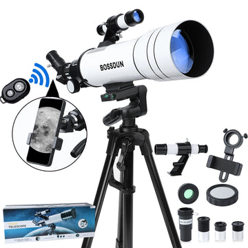 Professional Astronomical Telescopes for Kids To View Universe Moon Stars Deep Space Monocular Best Gift