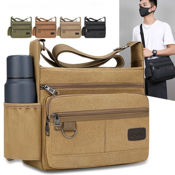 Men Canvas Messenger Bags