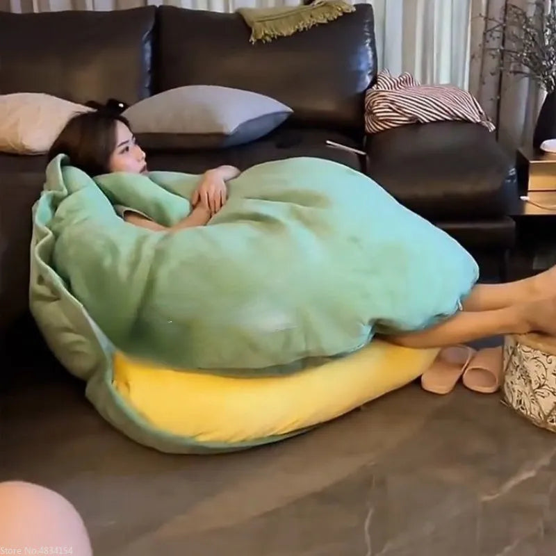 Giant Bean Bag Sofa for Living Room-Turtle Shell Chair