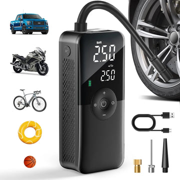 CARSUN Rechargeable Air Pump Tire Inflator