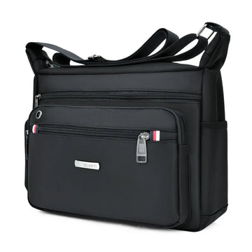 1pc Men's Large Capacity Oxford Crossbody Bag.