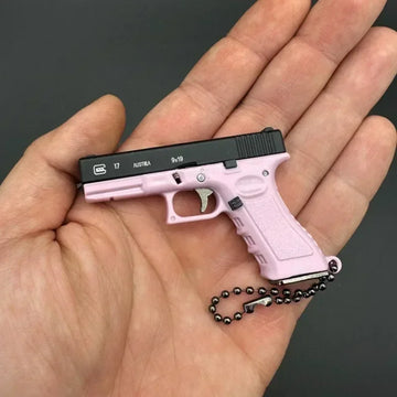 Semi-alloy 1:3 Pistol Model Metal Mini G17 Toy Gun