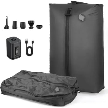 Travel Vacuum Storage Bags with Inflate and Extract Air Pump